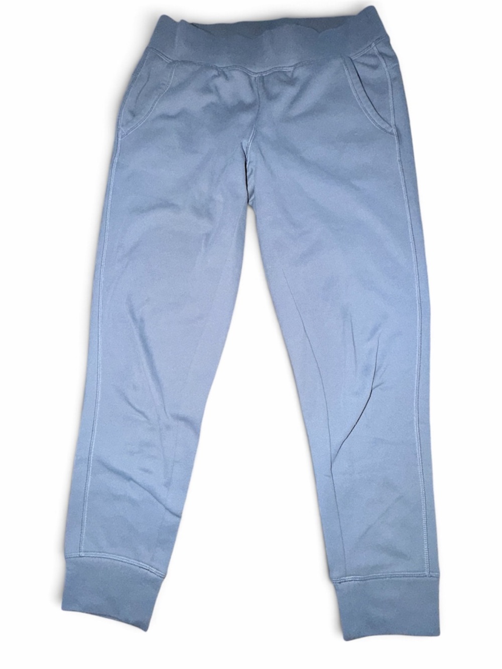 C9 Champion Size S Navy Blue Fleece Lined Jogger Pants Wide Waistband Pockets